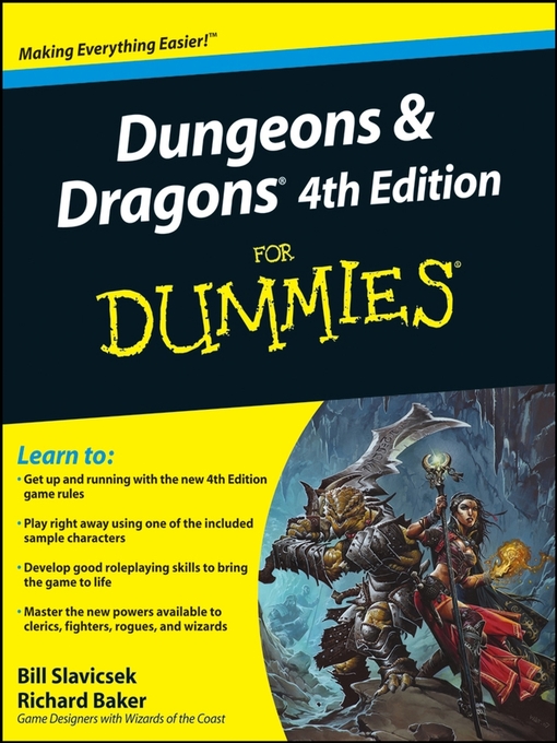 Title details for Dungeons and Dragons for Dummies by Bill Slavicsek - Available